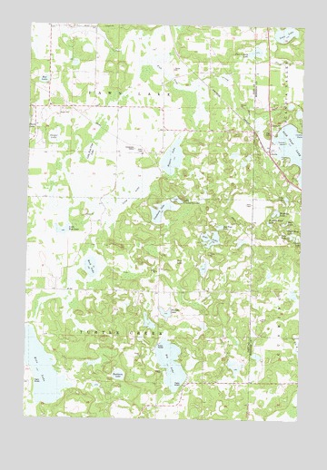 Lincoln, MN USGS Topographic Map