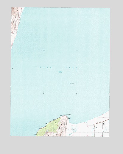 Lincoln Point, UT USGS Topographic Map