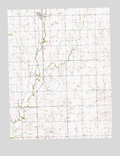 Lincolnville, KS USGS Topographic Map
