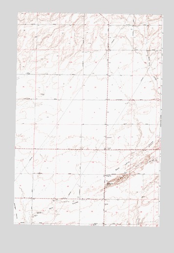 Lind SE, WA USGS Topographic Map