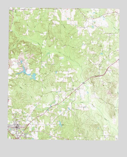 Linden, TX USGS Topographic Map