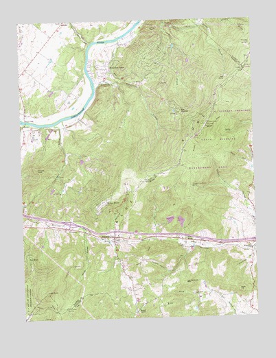 Linden, VA USGS Topographic Map