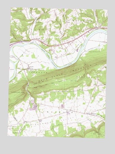 Linden, PA USGS Topographic Map