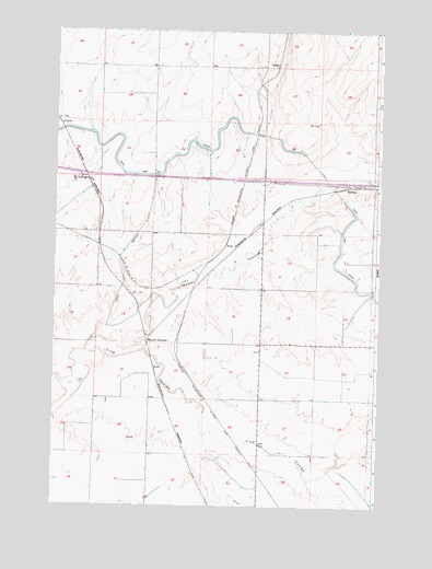 Bassett Junction, WA USGS Topographic Map