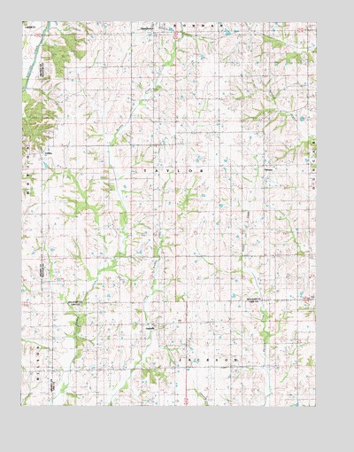 Lindley, MO USGS Topographic Map