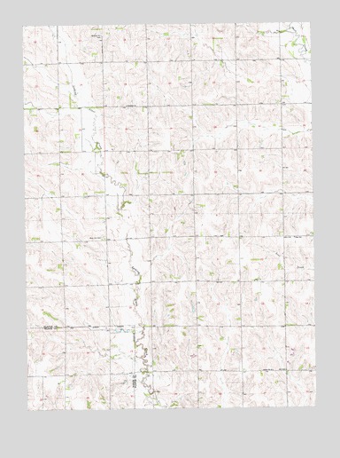 Lindsay SW, NE USGS Topographic Map