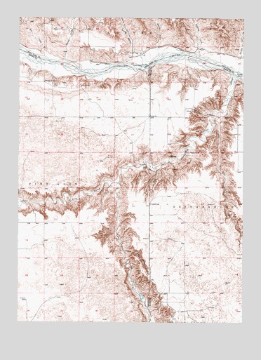 Bassett NW, NE USGS Topographic Map