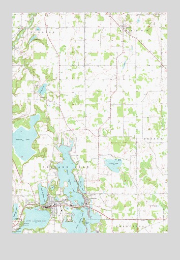 Lindstrom, MN USGS Topographic Map