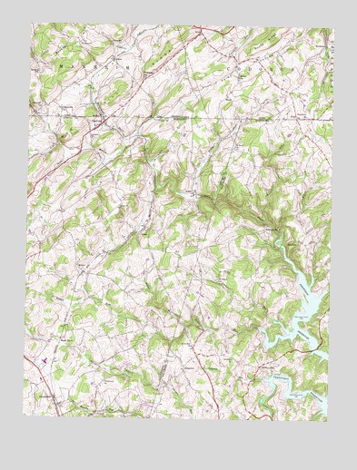 Lineboro, MD USGS Topographic Map