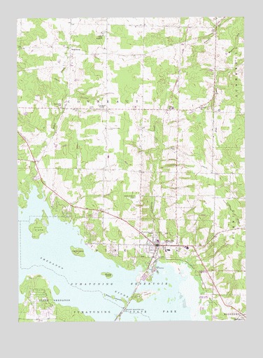 Linesville, PA USGS Topographic Map