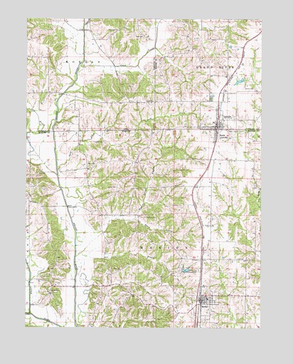 Lineville, IA USGS Topographic Map