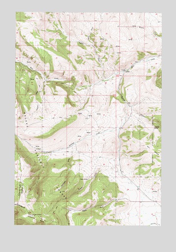 Lingshire, MT USGS Topographic Map
