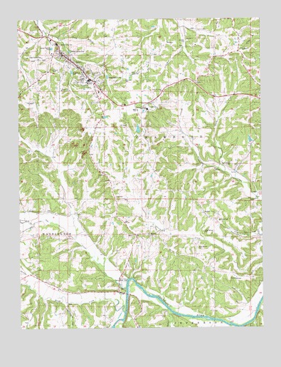 Linn, MO USGS Topographic Map