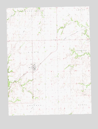 Linn, KS USGS Topographic Map