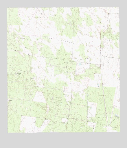 Linn NW, TX USGS Topographic Map