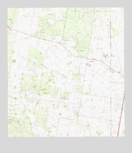 Linn Siding, TX USGS Topographic Map