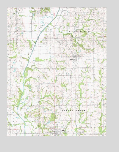 Linneus, MO USGS Topographic Map