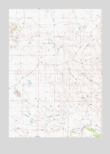 Lion Creek, WY USGS Topographic Map
