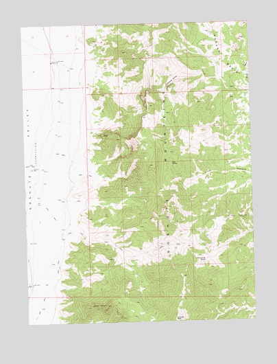 Lion Spring, NV USGS Topographic Map