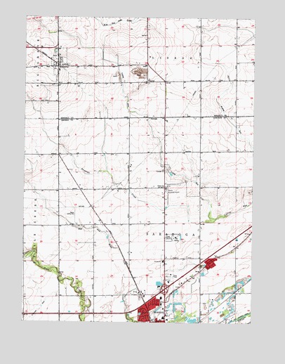 Lisbon, IL USGS Topographic Map