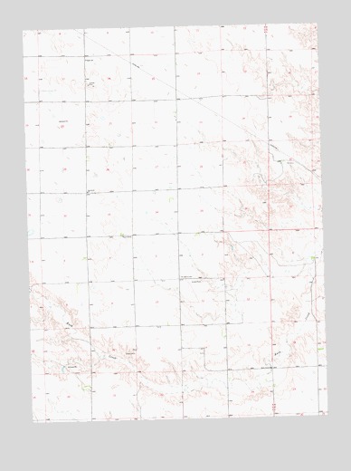 Lisco SW, NE USGS Topographic Map