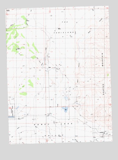 Litchfield, CA USGS Topographic Map