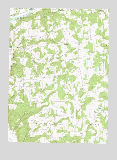 Litchfield, PA USGS Topographic Map