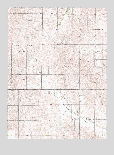 Litchfield SW, NE USGS Topographic Map