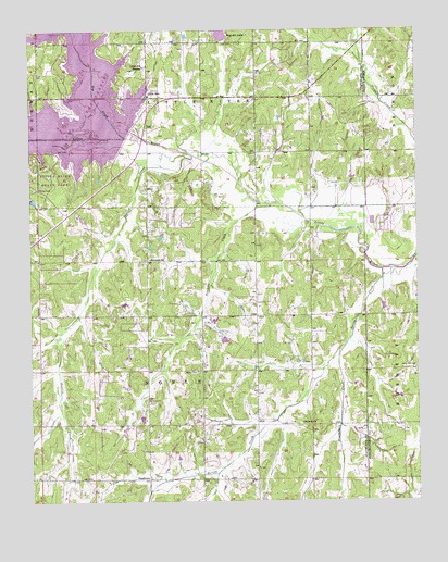 Little Axe, OK USGS Topographic Map