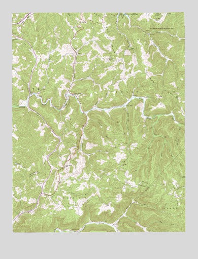 Little Birch, WV USGS Topographic Map