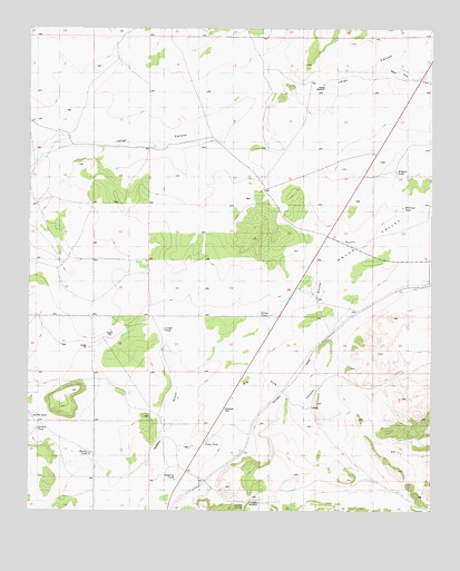 Little Black Peak NE, NM USGS Topographic Map