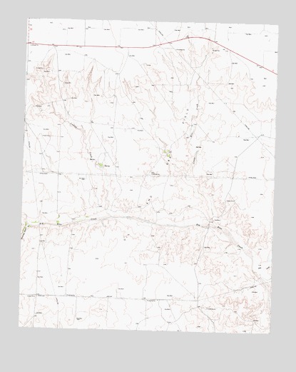Little Blue Creek, TX USGS Topographic Map