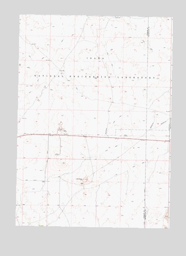 Little Butte, ID USGS Topographic Map