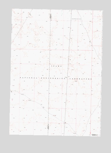 Little Butte NW, ID USGS Topographic Map