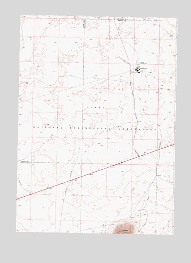 Little Butte SW, ID USGS Topographic Map