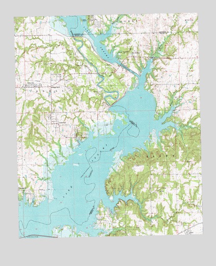 Little City, OK USGS Topographic Map