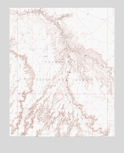 Bat Canyon, AZ USGS Topographic Map
