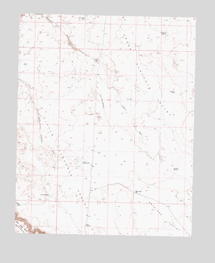 Little Clayhole Valley, AZ USGS Topographic Map