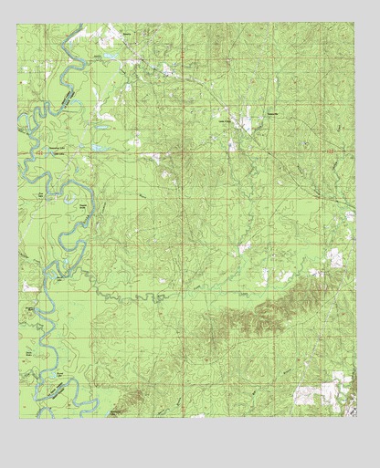 Little Creek, LA USGS Topographic Map