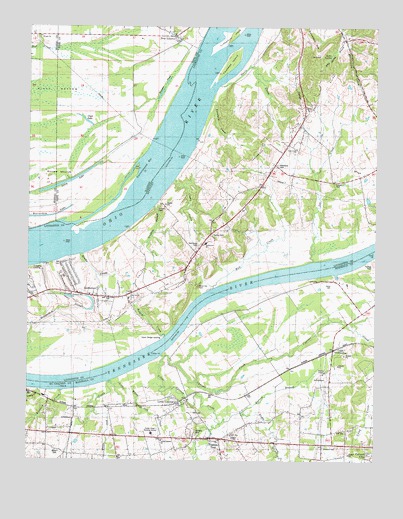 Little Cypress, KY USGS Topographic Map