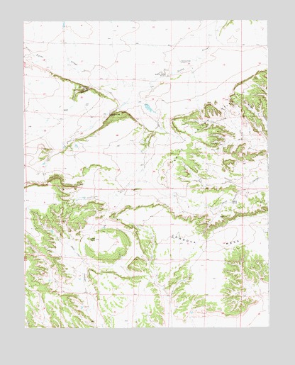 Little Dome, CO USGS Topographic Map