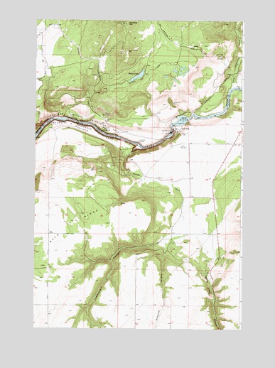 Little Falls, WA USGS Topographic Map