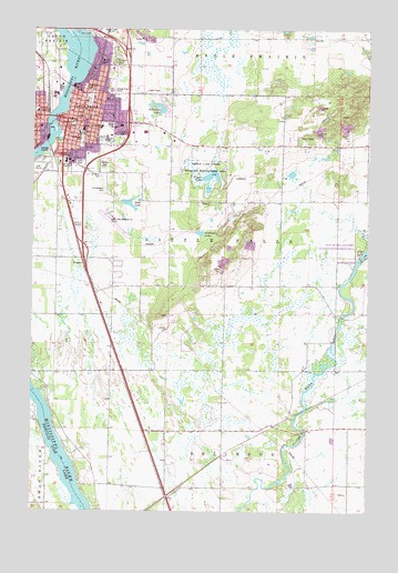 Little Falls East, MN USGS Topographic Map