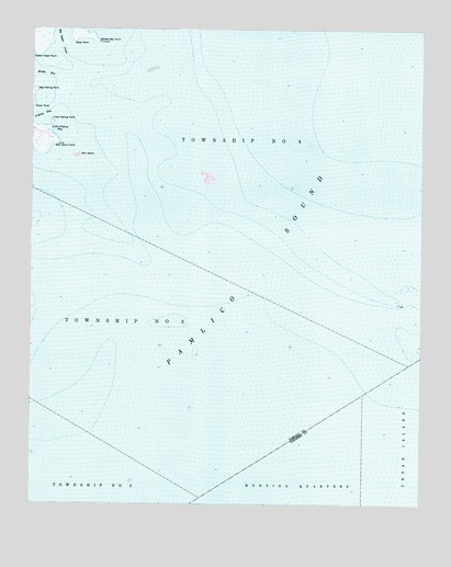 Little Fishing Point, NC USGS Topographic Map