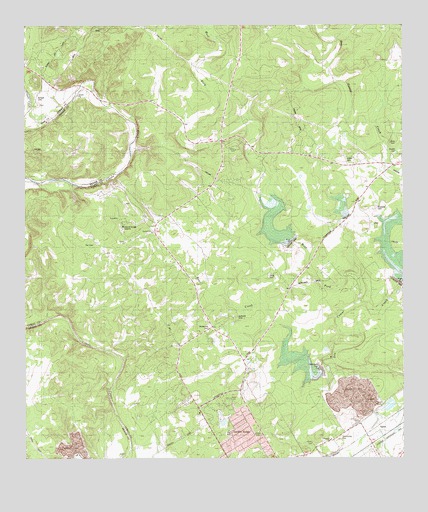 Bat Cave, TX USGS Topographic Map