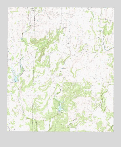 Little Grape Creek, TX USGS Topographic Map