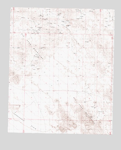 Little Horn Peak, AZ USGS Topographic Map