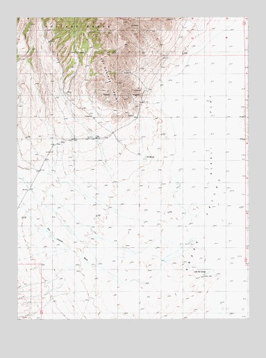 Little Hot Springs, NV USGS Topographic Map