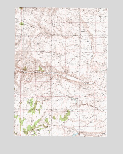 Little Juniper Spring, OR USGS Topographic Map