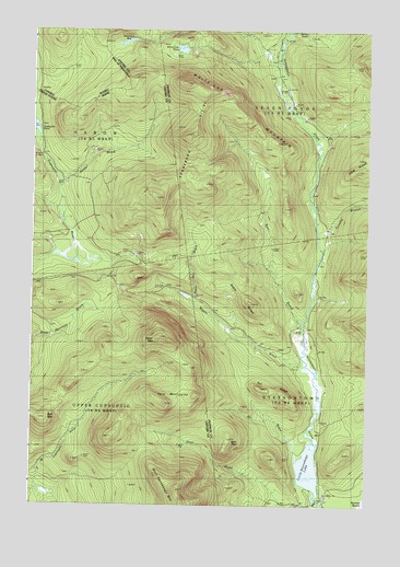Little Kennebago Lake, ME USGS Topographic Map